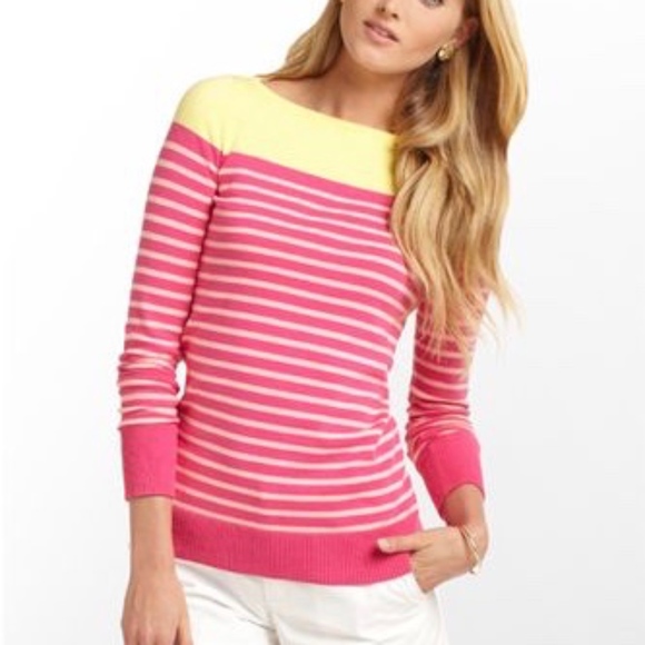 Lilly Pulitzer Sweaters - LILLY PULITZER Maria Boatneck Sweater